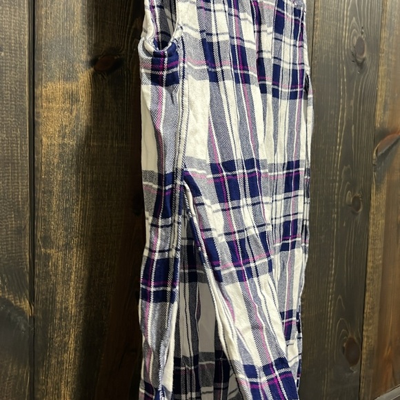 Rails Jordyn Tunic Dress Top XS Blue Orchid Plaid Rayon Side Slits Beach Cover - Picture 9 of 11